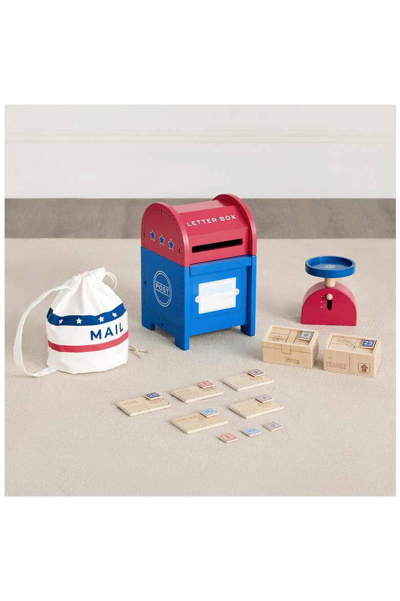 Extra Special Delivery Mail Playset, Alternate, color, RED MULTI