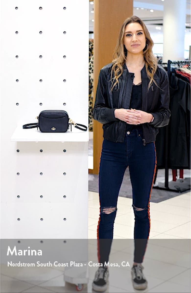 Pebble Leather Camera Bag, sales video thumbnail