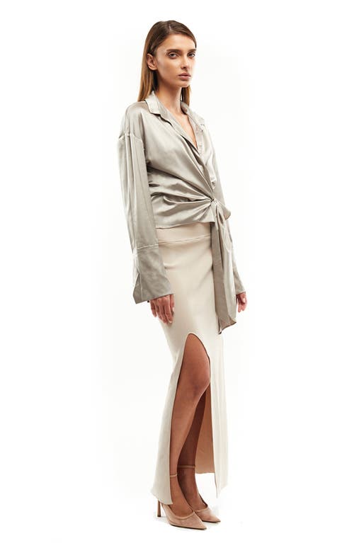 Mother Of All Gisele Top In Metallic