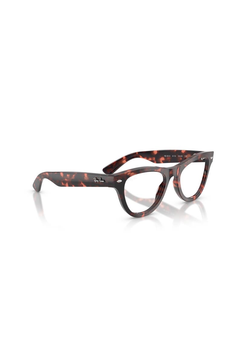 52mm Cat Eye optical glasses, Alternate, color, Tortoise
