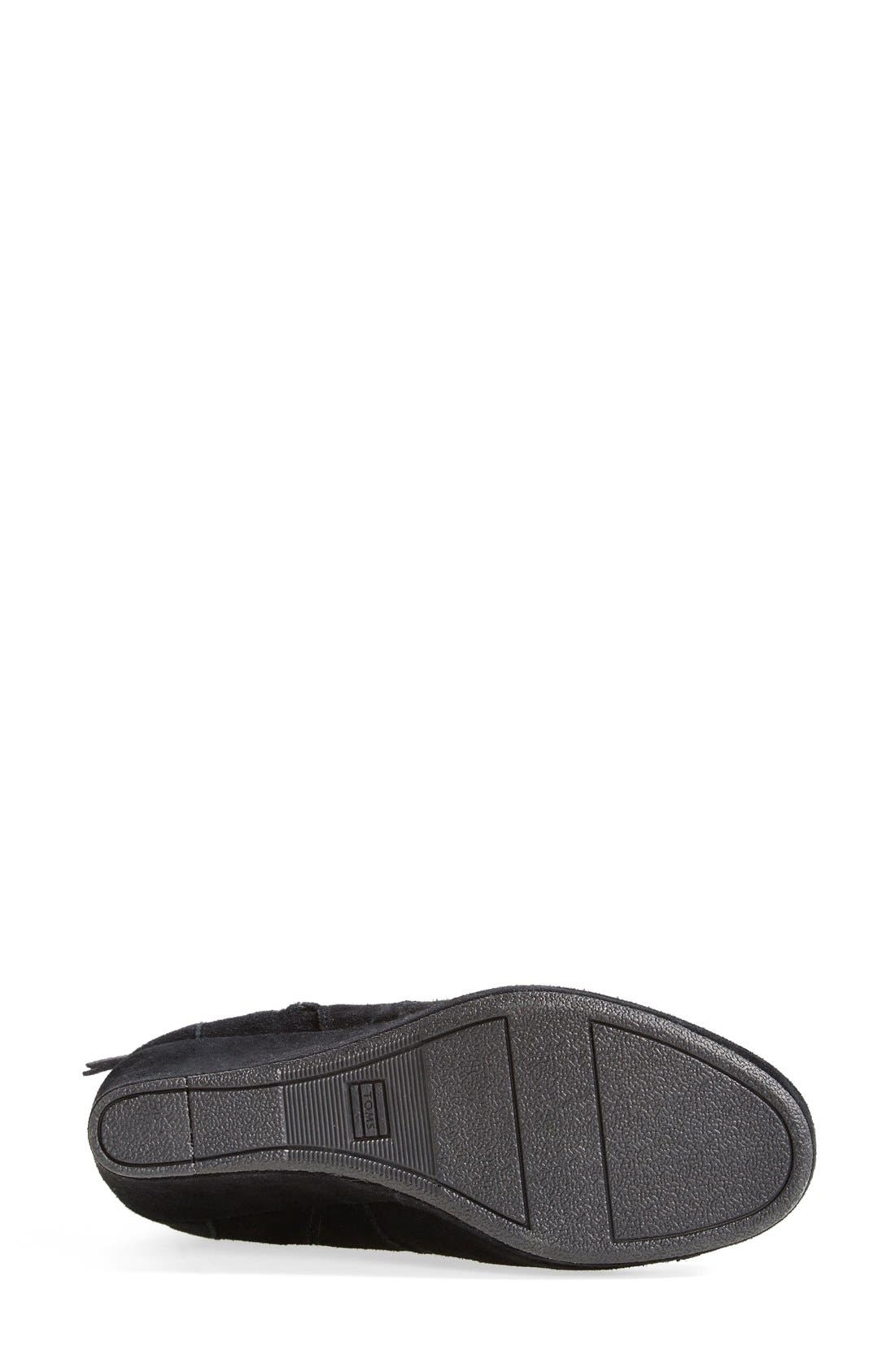 TOMS 'Desert' Wedge High Bootie, Alternate, color, 