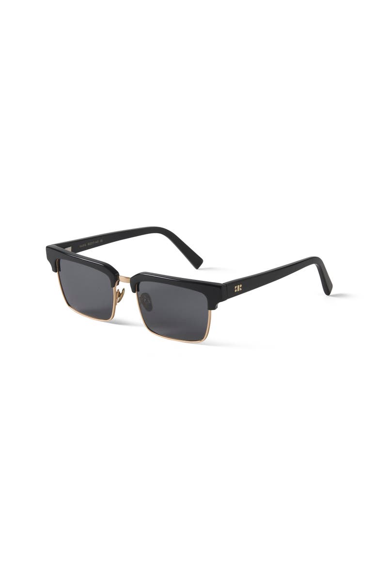 French Kiwis Eyewear Paris Sunglasses, Alternate, color, Black / Gold