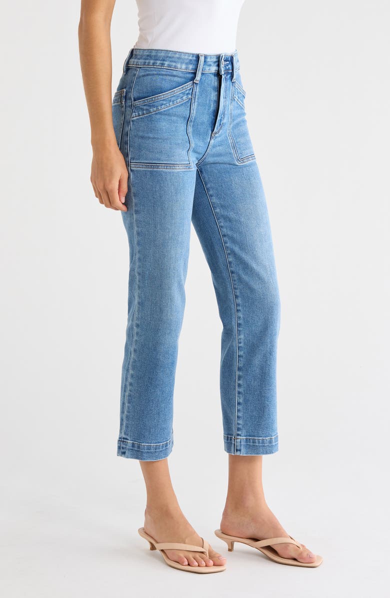 PAIGE Quincy Ankle Straight Leg Jeans, Alternate, color, Redondo