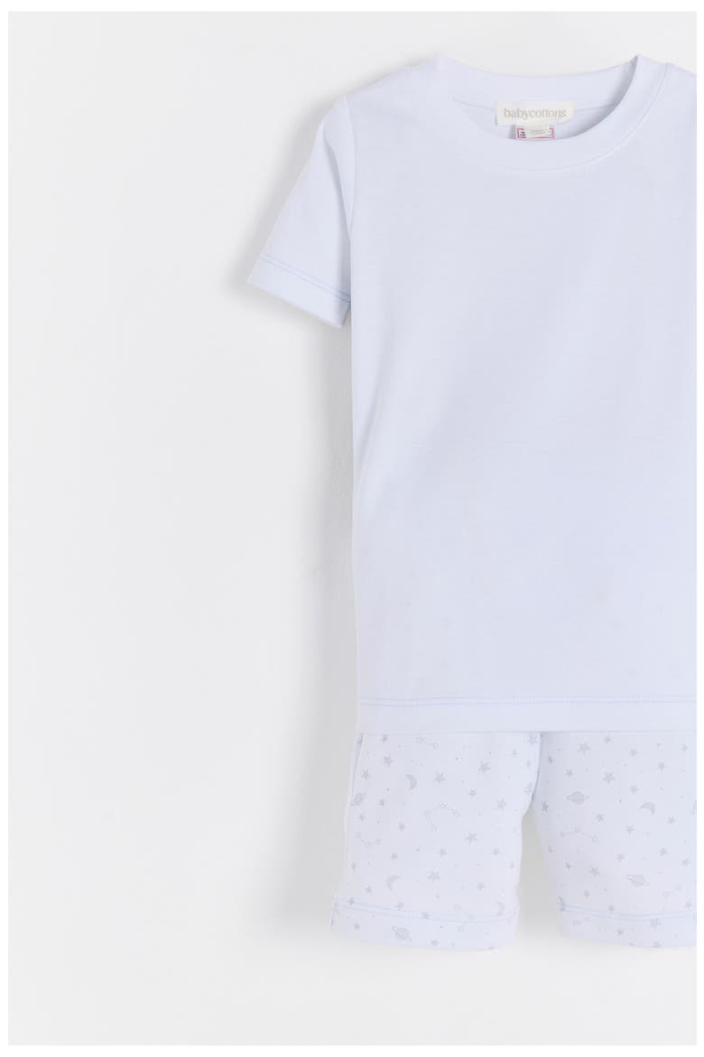 Matt Snug Galaxy Pyjamas Infant, Alternate, color, Light Blue