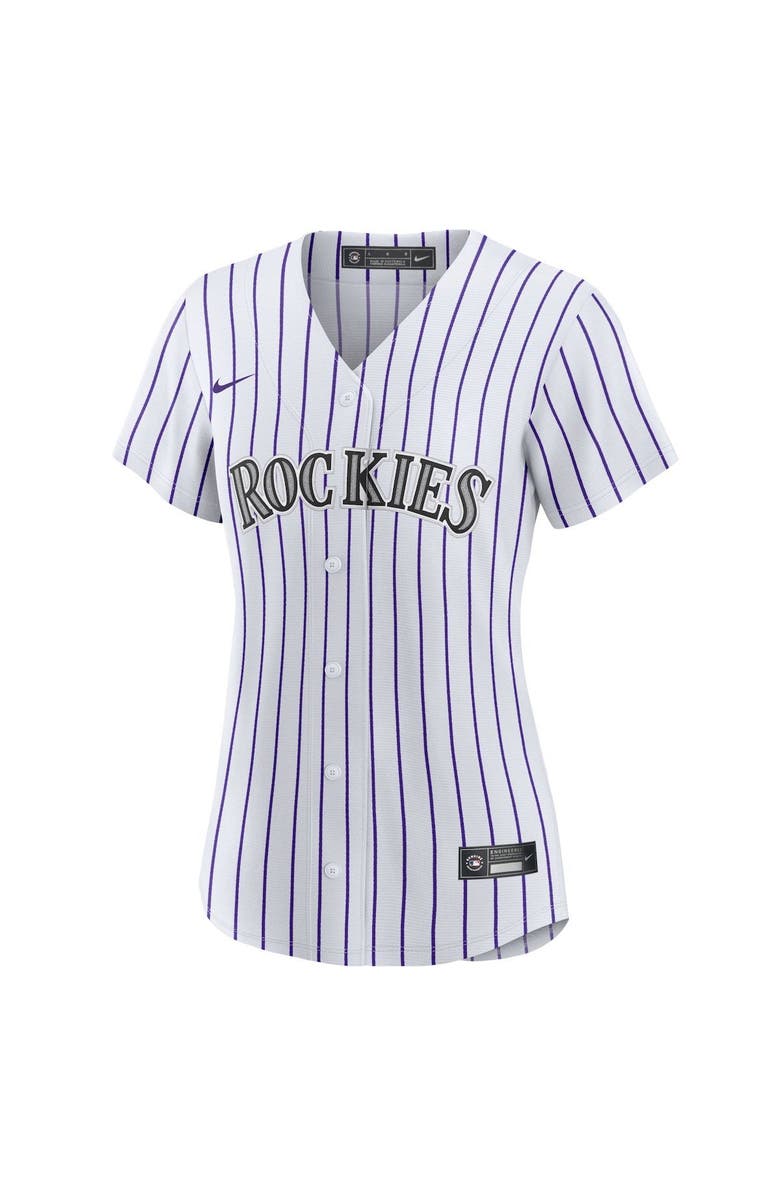 Nike Women's Nike Charlie Blackmon White Colorado Rockies Home Replica Player Jersey, Alternate, color, White