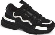 KARL LAGERFELD PARIS Mixed Media Sneaker