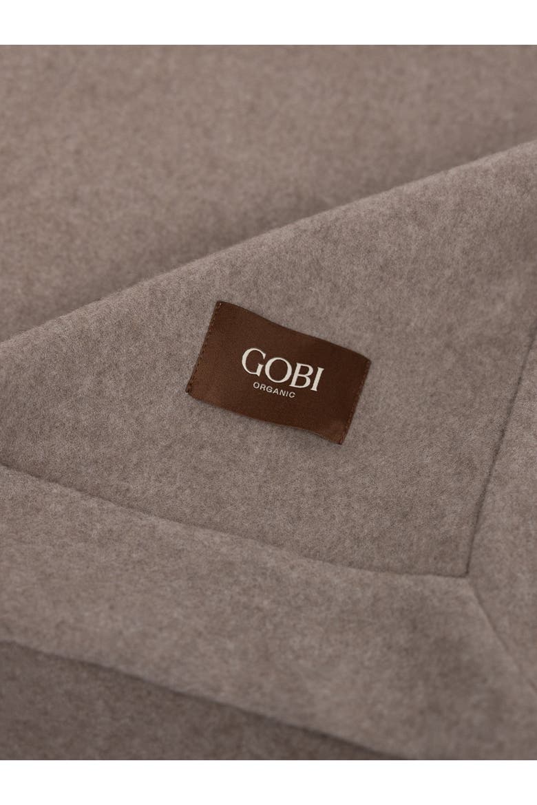 Cashmere Woven Blanket, Alternate, color, taupe