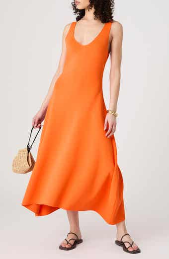 Knit Fit & Flare Midi Dress