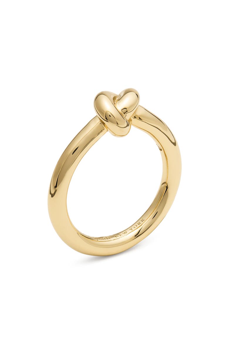 sailor's knot ring, Alternate, color, GOLD