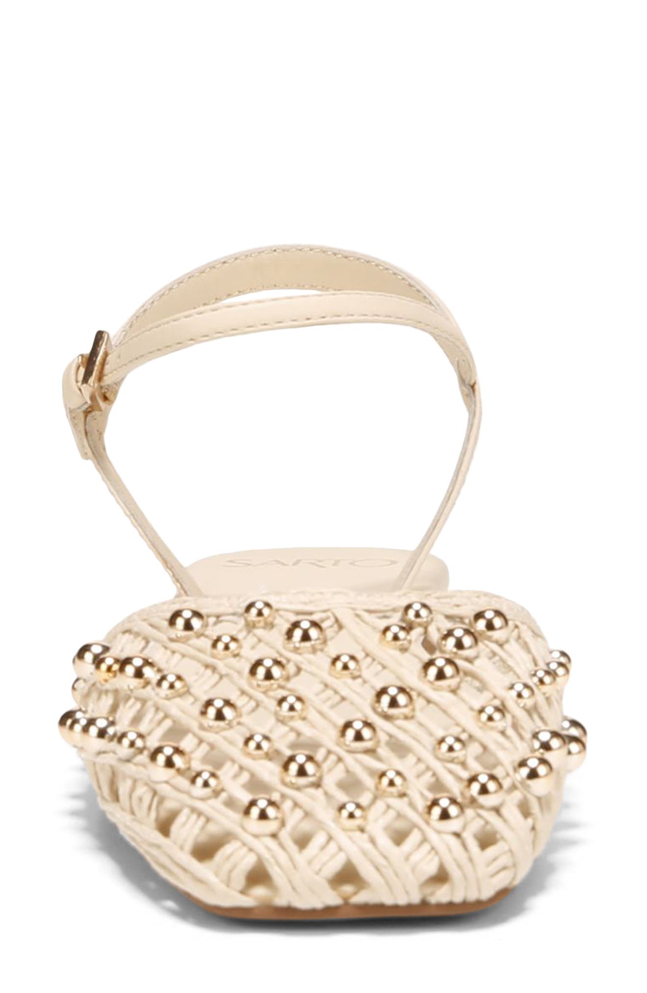 Inali Ankle Strap Flat, Alternate, color, NATURAL