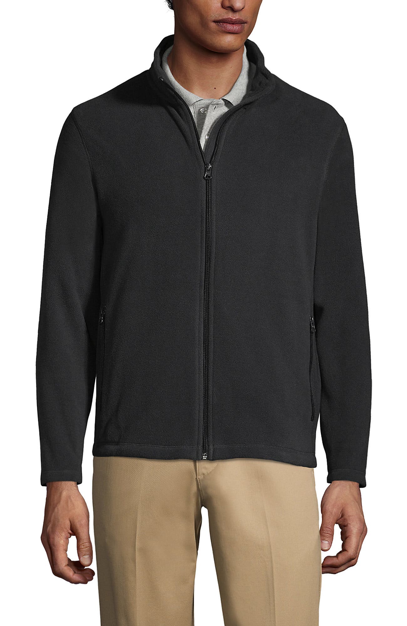 Full-Zip Mid-Weight Fleece Jacket - image 3
