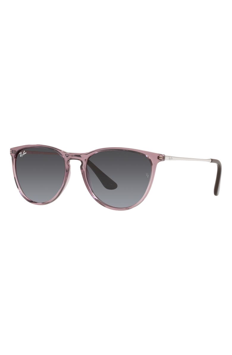 Ray-Ban 50MM JUNIOR ERIKA PHANTOS, Alternate, color, Transparent Violet