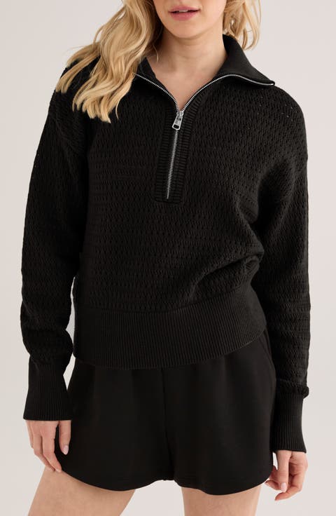 Darla Half Zip Sweater