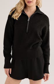 Varley Darla Half Zip Sweater