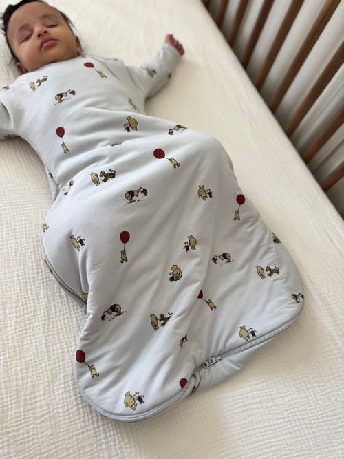 Gunamuna Long Sleeve Transitional Swaddle Sleep Bag, 1.0 Tog In White