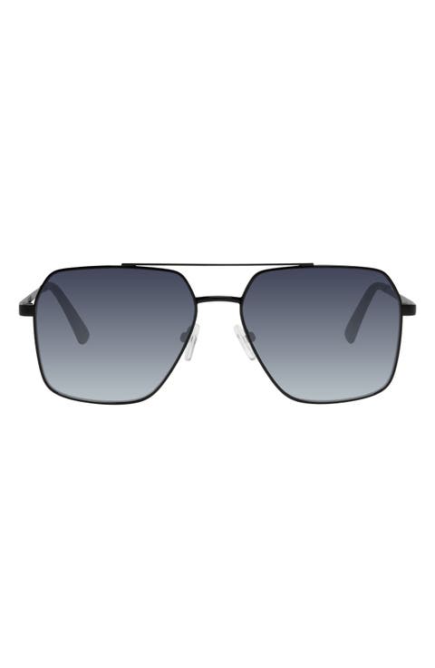 58mm Square Sunglasses