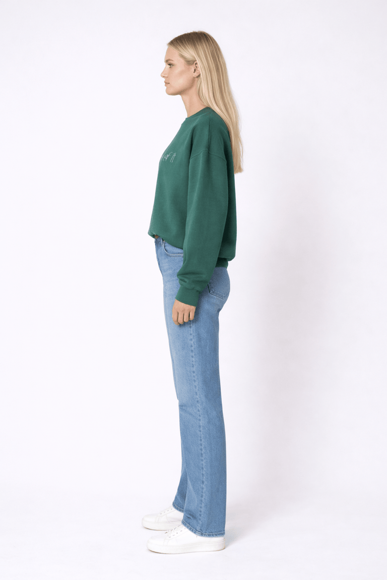 Sammie Cotton Sweatshirt, Alternate, color, Dark GrayEverything will be ok