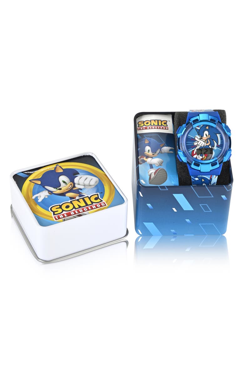 Accutime Kids' Sonic Digital Watch, Alternate, color, Blue