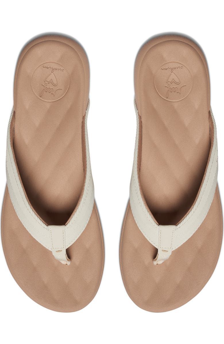 Reef Cushion Harmony Flip Flop, Alternate, color, Sand
