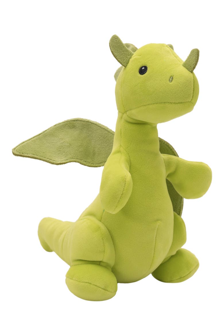 Brightfuls Sunny Dragon Stuffed Animal, Main, color, LIME