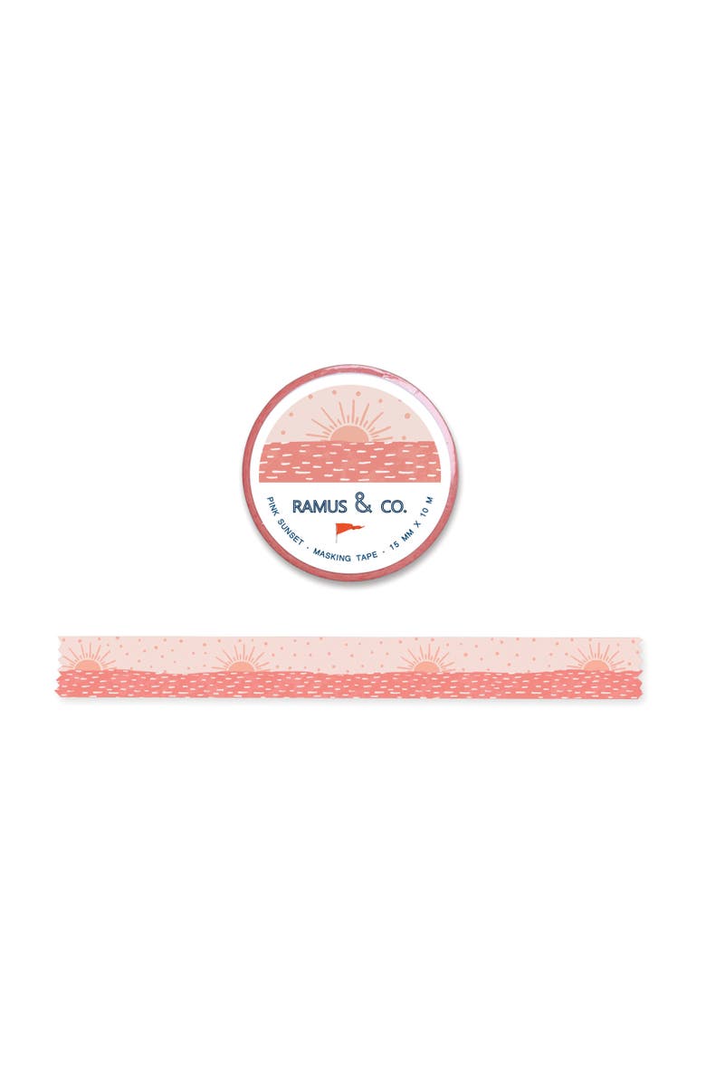Ramus & Co Illustrated Masking Tape - 3ct Rolls, Assorted Rolls, Alternate, color, Multi-Pack