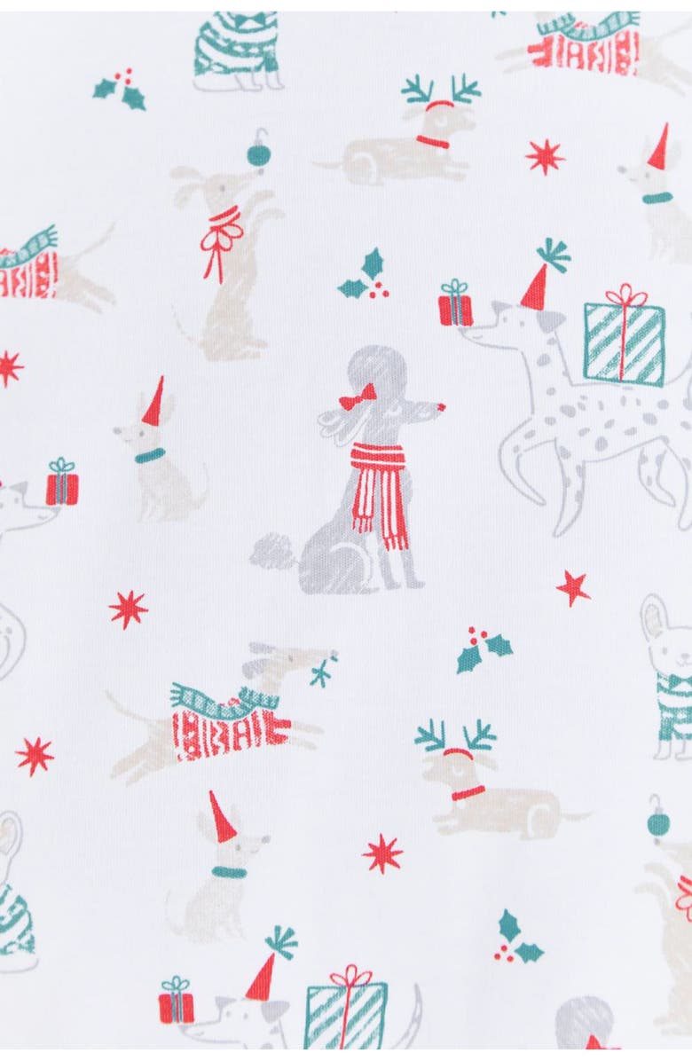 Babycottons Premium Peruvian Pima Cotton Christmas Footie Pajamas For Infant, Alternate, color, Multicolor