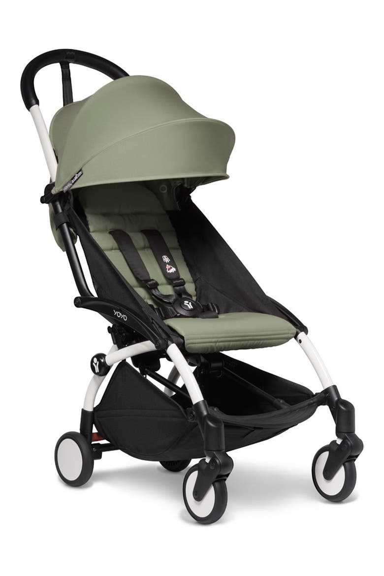 YOYO 6+ Color Pack Seat/Fabric Set for BABYZEN YOYO+ and YOYO² Stroller Frames, Alternate, color, OLIVE