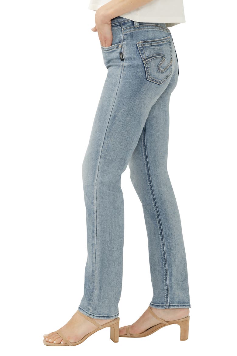 Avery Curvy Classic Straight Leg Jeans, Alternate, color, LYRIC