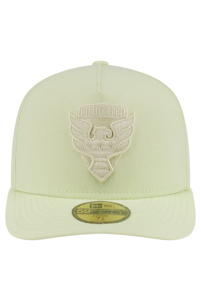 Men's New Era Green D.C. United Color Pack A-Frame 59FIFTY Fitted Hat, Alternate, color, Green
