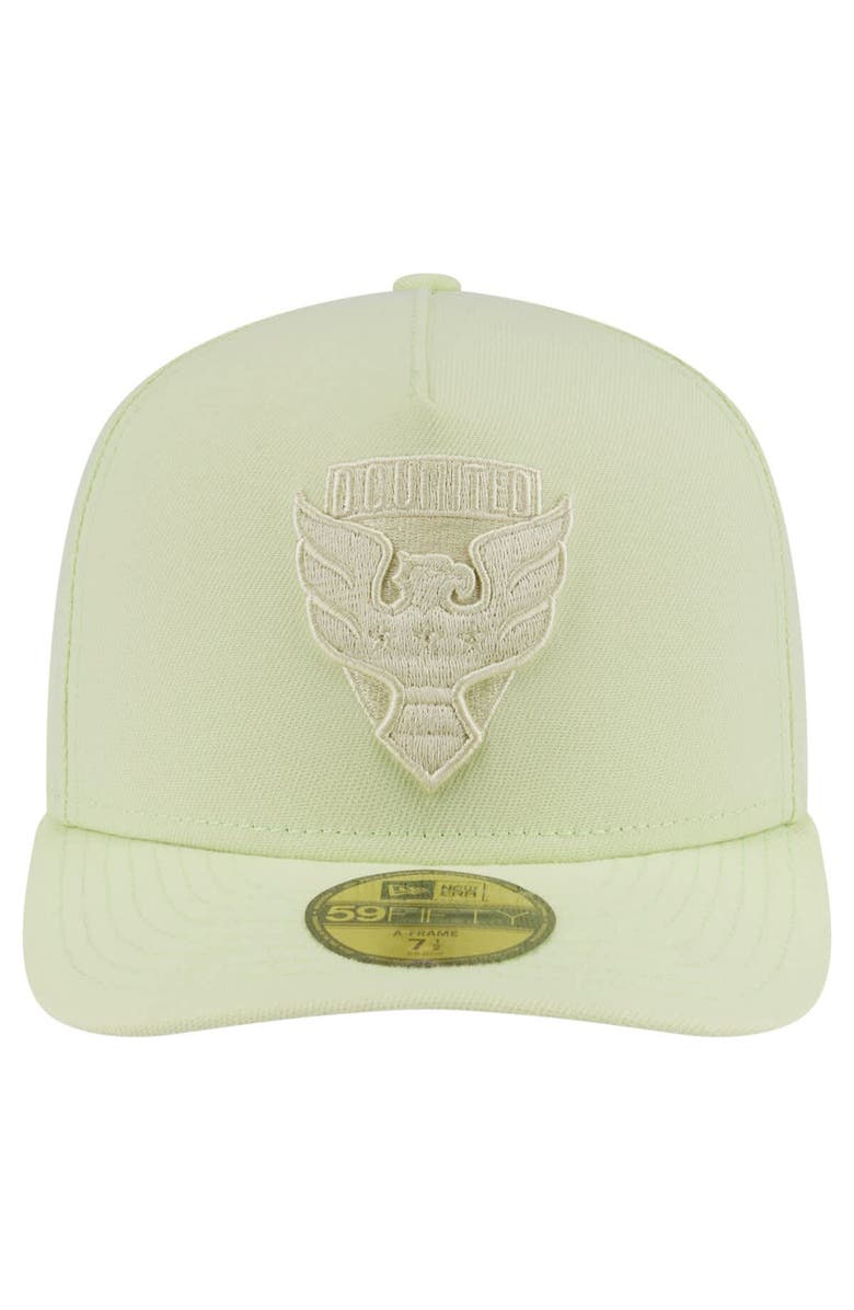 New Era Men's New Era Green D.C. United Color Pack A-Frame 59FIFTY Fitted Hat, Alternate, color, Green