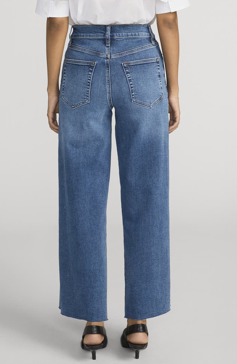 FRAME Le Pixie Slim Palazzo Raw Hem Wide Leg Jeans, Alternate, color, Canals Raw After