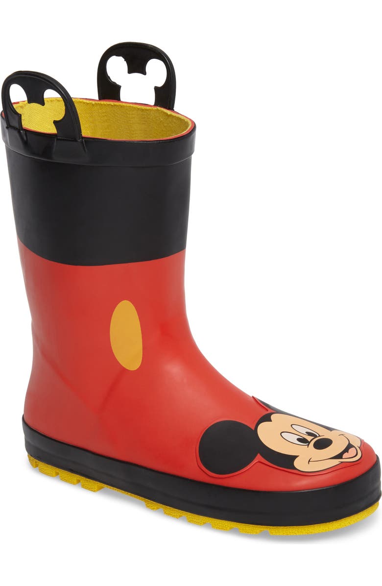 Western Chief Mickey Mouse Rain Boot, Main, color,