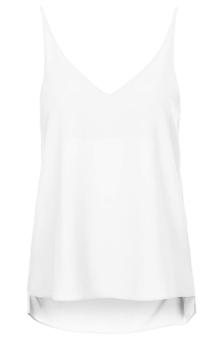 Topshop V-Neck Camisole, Alternate, color, 