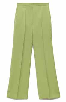 MANGO Straight Leg Suit Pants