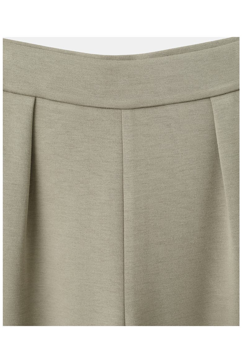 Pleated Elastic Waist Pants, Alternate, color, KHAKI GREEN