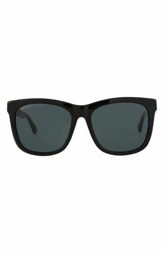 Gucci 56mm Square Sunglasses
