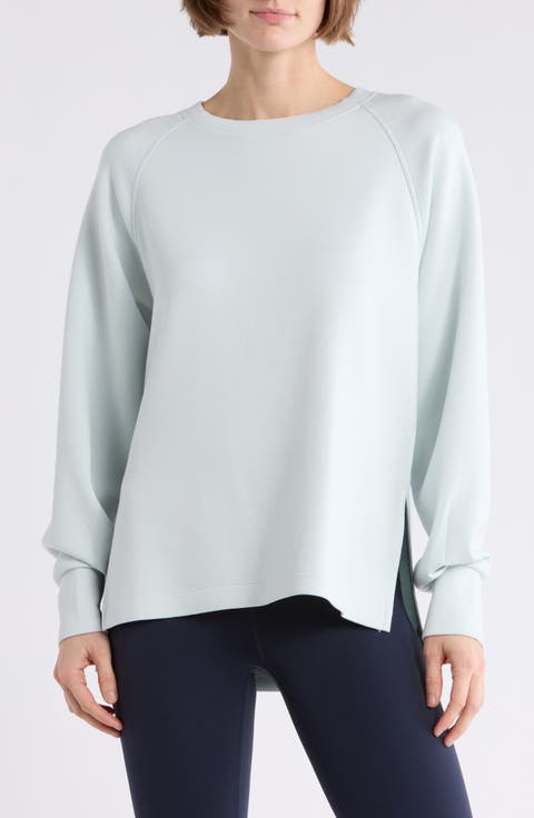 Whisper Knit Crewneck Tunic