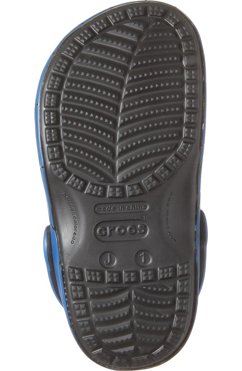 CROCS Kids' Spiderman Web Classic Clog, Alternate, color, Red Multi