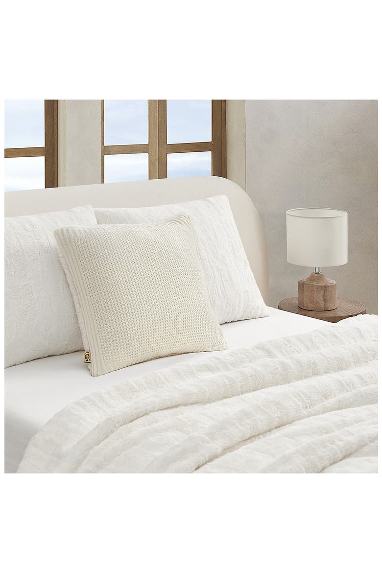 Miriam Accent Pillow, Alternate, color, SNOW