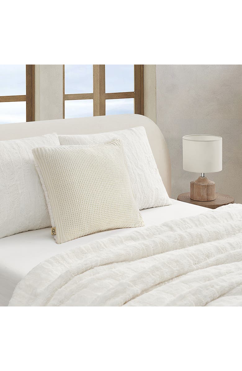 UGG<sup>®</sup> Miriam Accent Pillow, Alternate, color, Snow