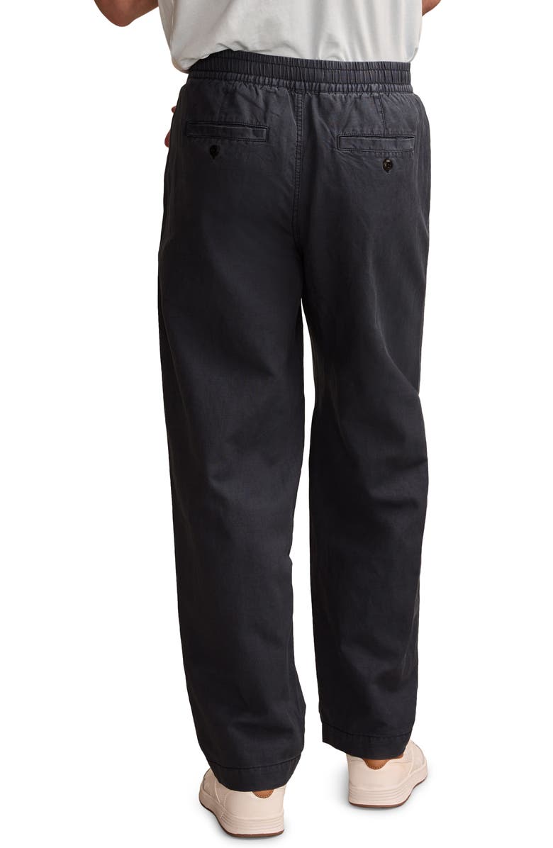 Lucky Brand Elastic Waist Linen & Cotton Pants, Alternate, color, 