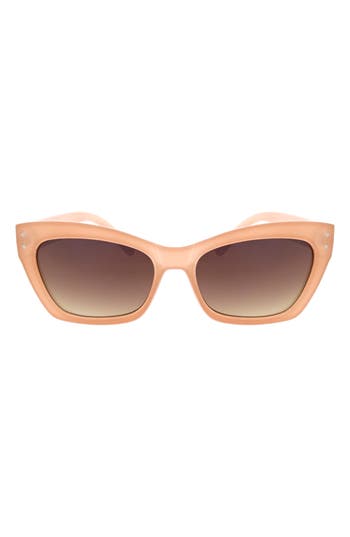 Swept 55mm Rectangular Sunglasses