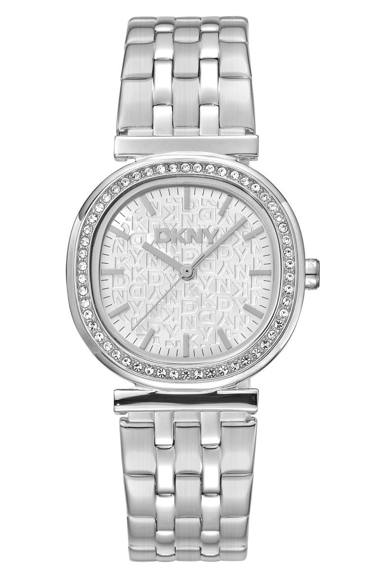 Evening Bracelet Watch, 30mm, Main, color, SILVER