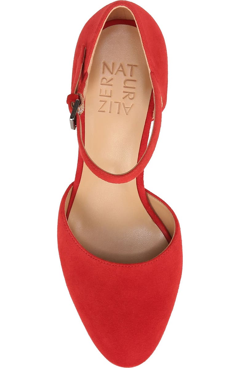 Naturalizer Crissy Platform Mary Jane, Alternate, color, Crimson Red Leather