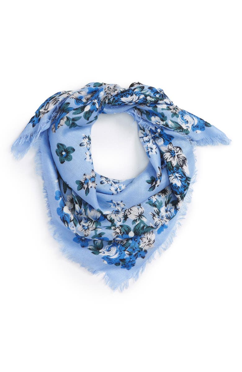 Collection XIIX Floral Handkerchief Scarf, Main, color,