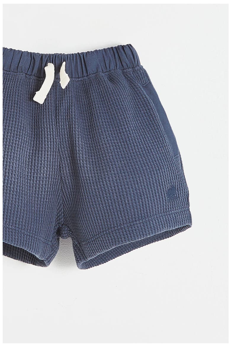 Waffle Short for Infant, Alternate, color, Blue-graphite
