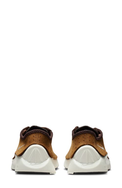 Nike Air Superfly Perforated Nubuck And Suede Sneakers In Brown