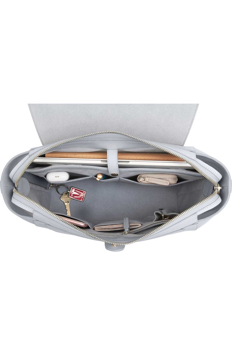 SENREVE Maestra Bag Pebbled Leather 4-Way Convertible Handbag, Alternate, color,