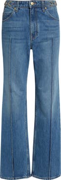 Ulla Johnson Agatha Mid Rise Straight Leg Jeans