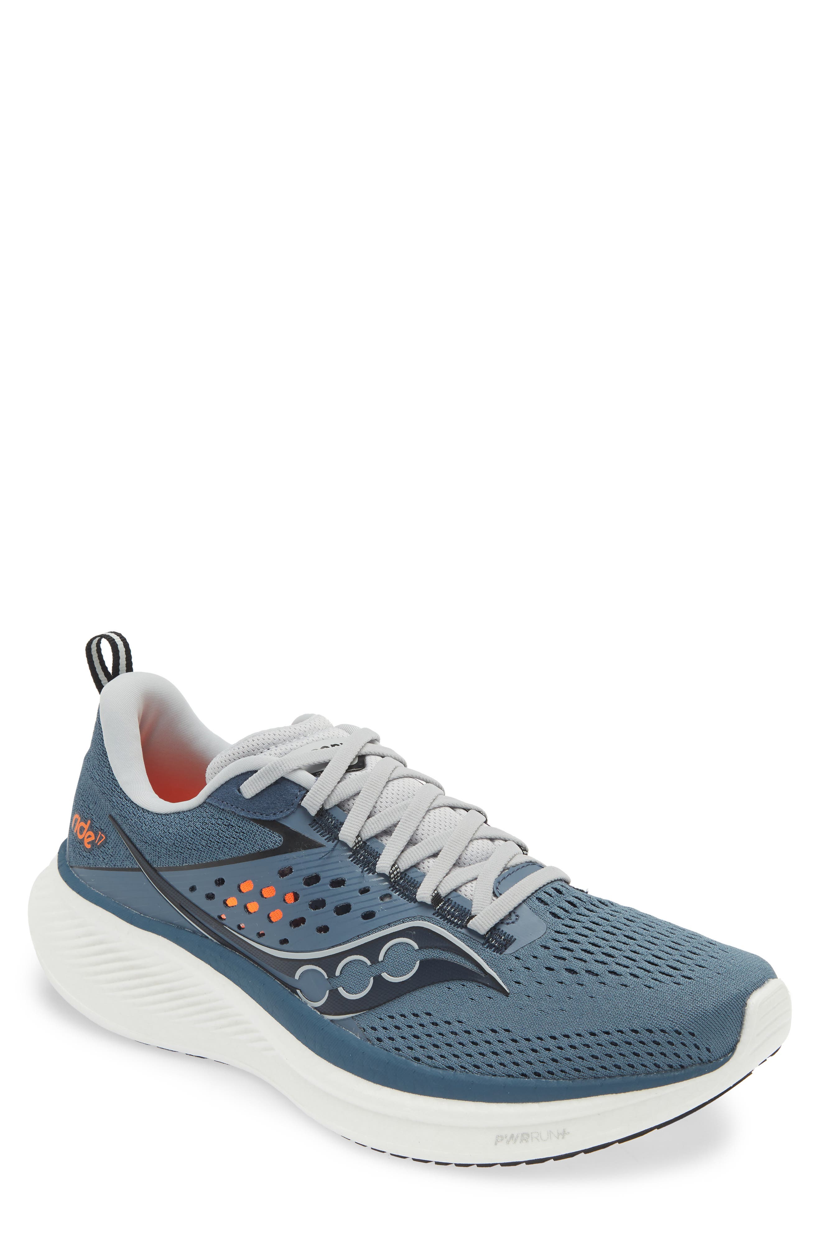 Saucony Ride 17 Running Shoe in Mirage/Black 